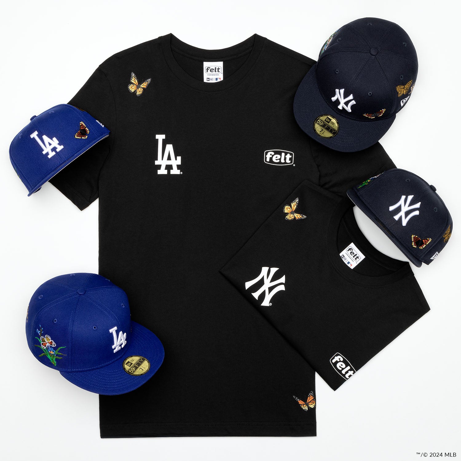 Shop the FELT x MLB collection