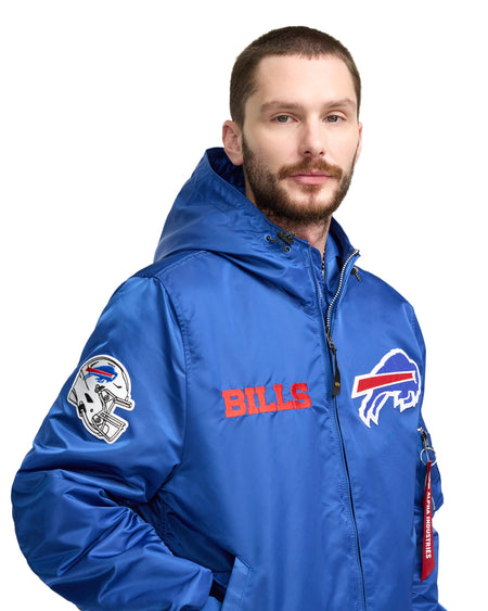 Alpha Industries x Buffalo Bills Historic L-2B Hooded Bomber Jacket