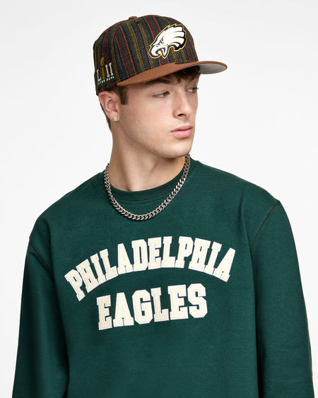 New York Mets Dark Green Logo Select Crewneck