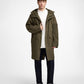 New Era Cap Dark Khaki Fishtail Parka Jacket