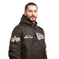 Alpha Industries x New Era Cap L-2B Hooded Bomber Brown Jacket