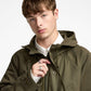 New Era Cap Dark Khaki Fishtail Parka Jacket