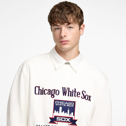 Chicago White Sox Cooperstown Off White Crewneck