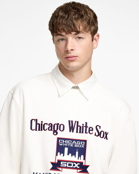 Chicago White Sox Cooperstown Off White Crewneck