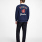 New York Mets Big Apple Blue Quartz Crewneck