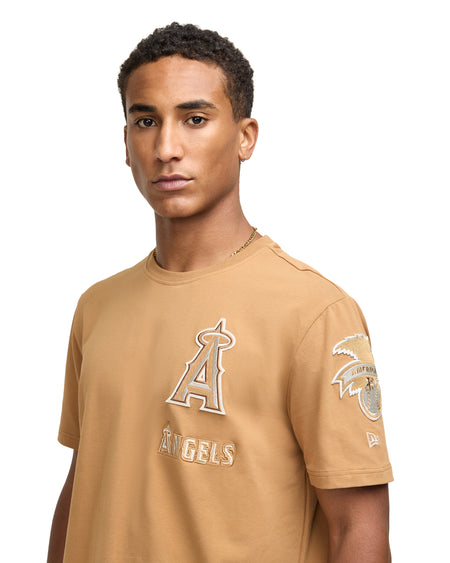 Atlanta Braves Light Bronze Logo Select T-Shirt