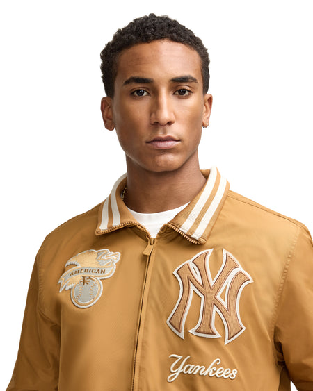 New York Yankees Light Bronze Logo Select Jacket