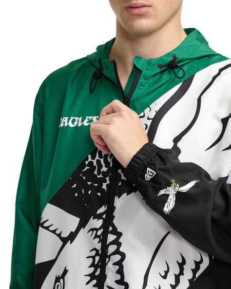 Philadelphia Eagles Sport Classics Color Block Windbreaker