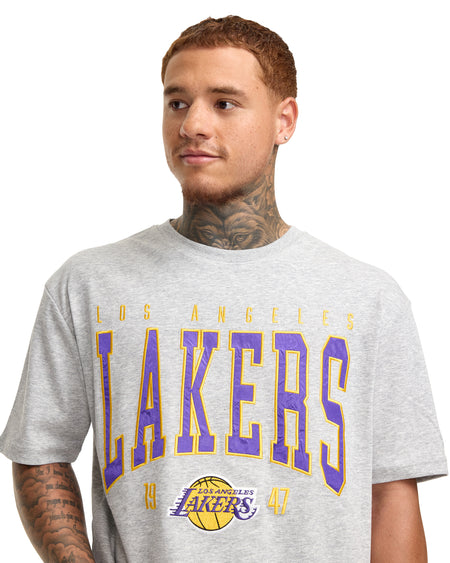 Los Angeles Lakers Sport Classics Gray T-Shirt