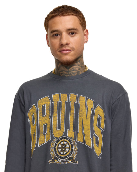 Boston Bruins Oversized Essentials Long Sleeve T-Shirt