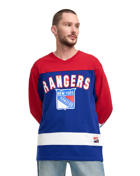 New York Rangers Throwback Long Sleeve T-Shirt