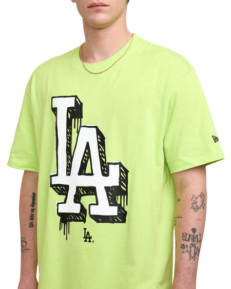 Atlanta Braves Hi Vis Doodle T-Shirt