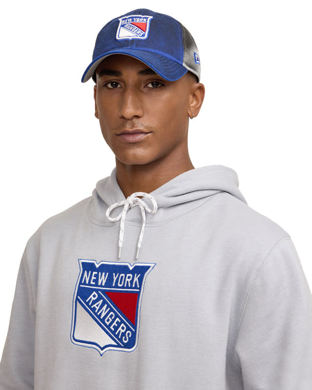 Toronto Maple Leafs Throwback Gray Hoodie