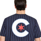 Atlanta Braves Throwback Pinstripe T-Shirt