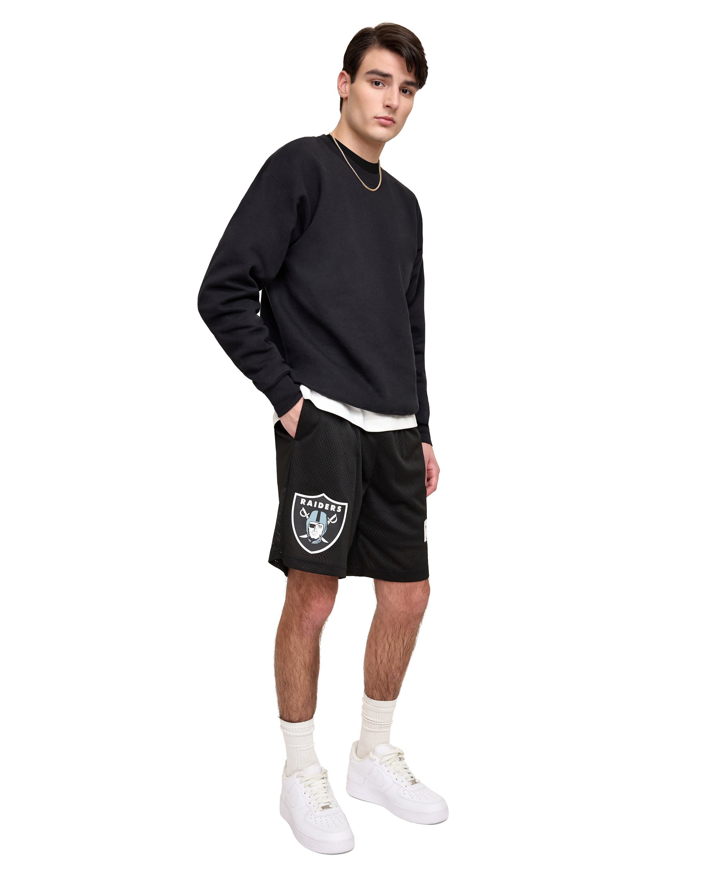 Las Vegas Raiders Mesh Shorts New Era Cap