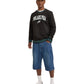 Brooklyn Nets Sport Night Black Crewneck