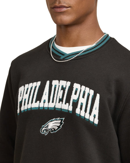 Philadelphia Phillies Sport Night Black Crewneck