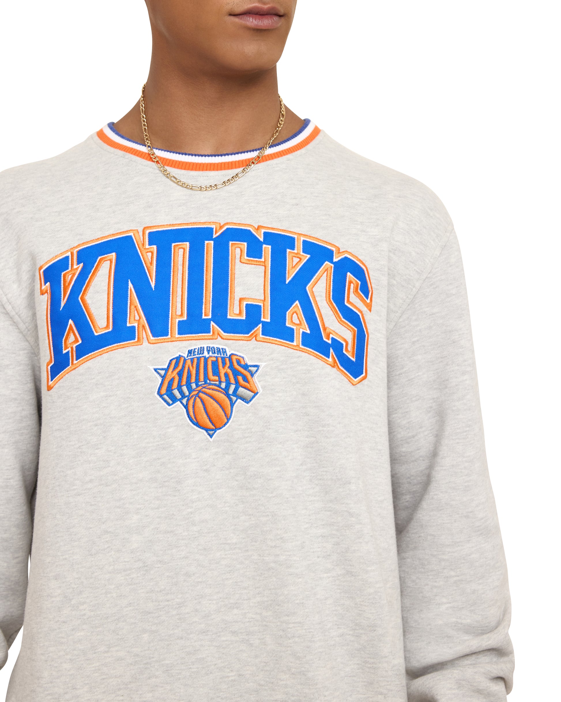Mitchell & Ness NY Knicks Crew Neck Sweatshirt