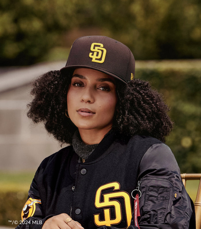 Alpha Industries x San Diego Padres Brown 9FIFTY Snapback Hat