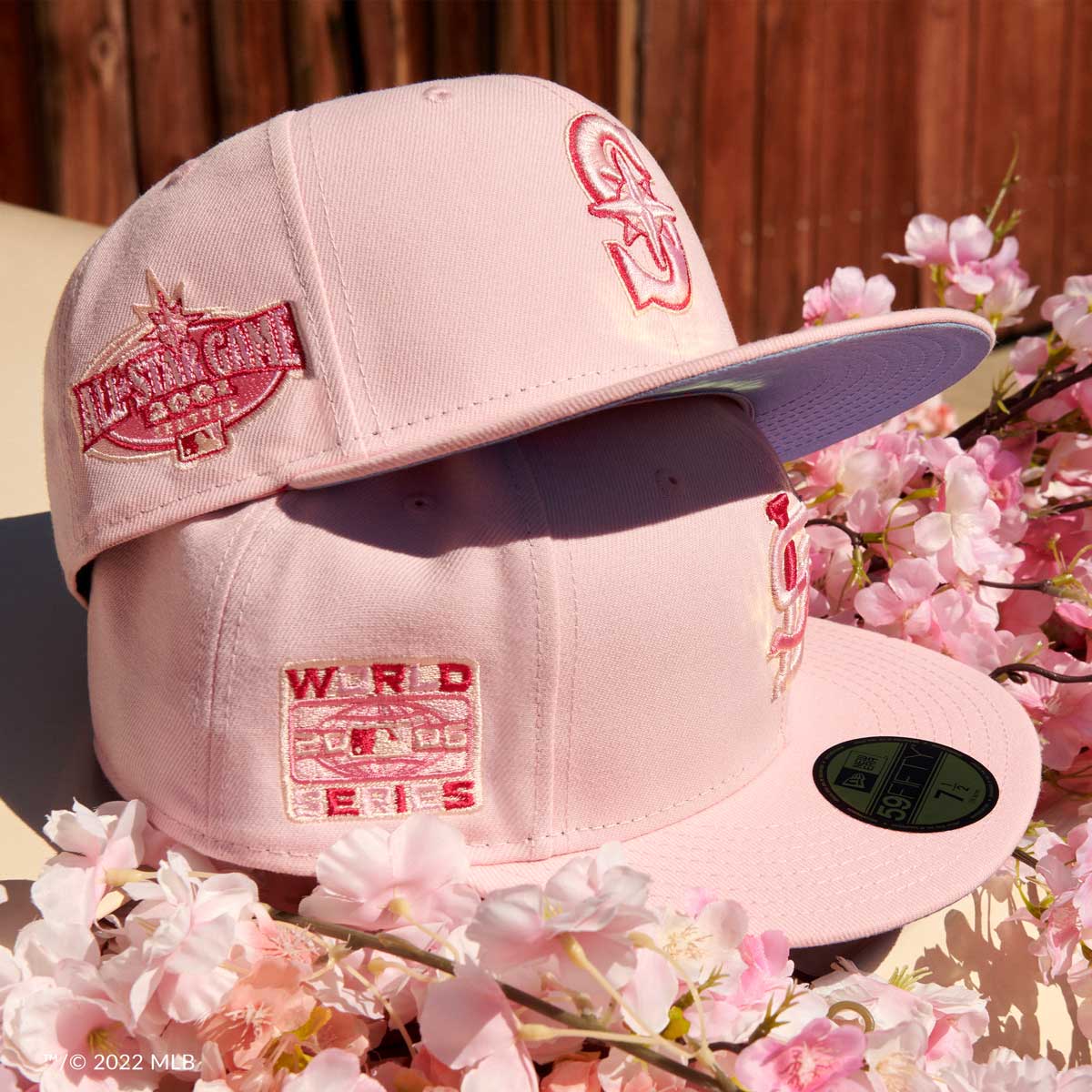 Baseball hat with flowers on sale