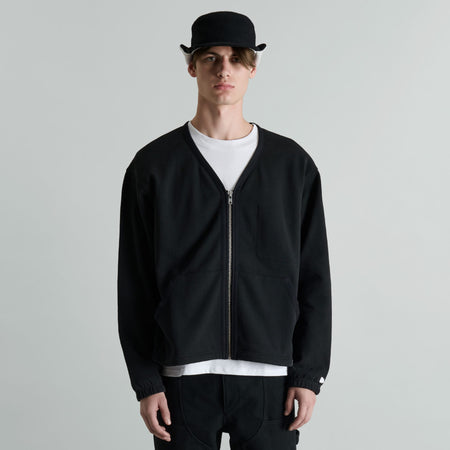 Brand New Era Albright Black Zip Cardigan