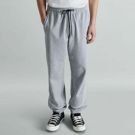 Shoreline Heather Gray Track Joggers