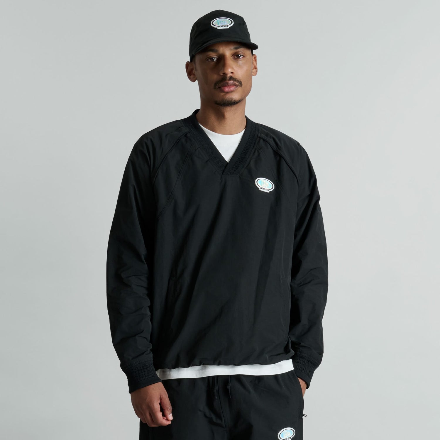 Brand New Era Larkin Black Track Pullover Jacket