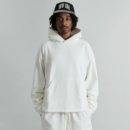 Brand New Era Alden College White Hoodie