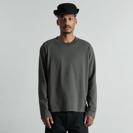 Brand New Era Erhardt Dusty Charcoal Long Sleeve T-Shirt