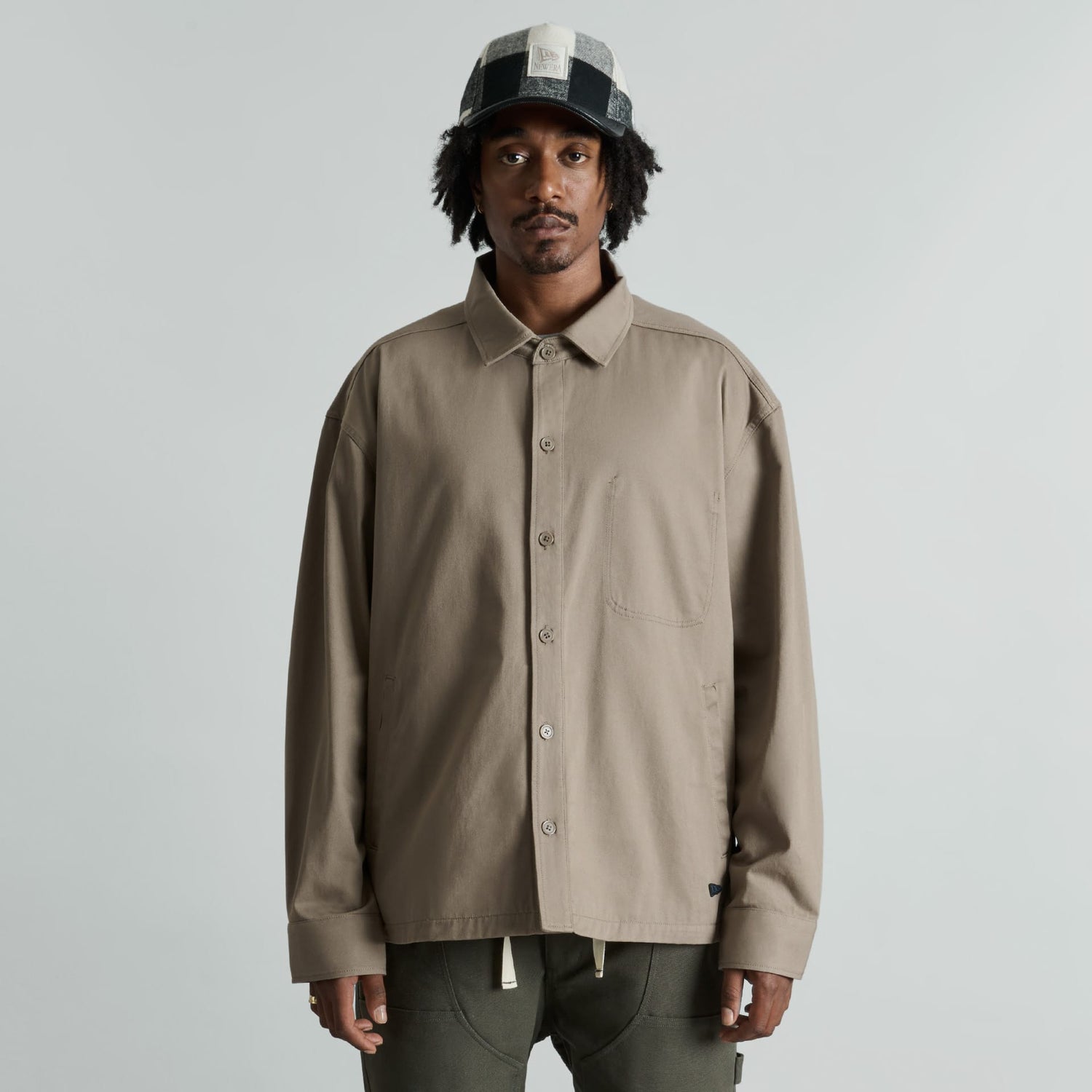 Brand New Era Ellicott Brindle Shirt Jacket