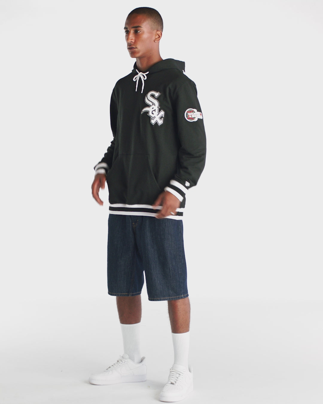 アウトレット公式 Wind and sea MLB X WDS HOODIE WHITESOX L - トップス