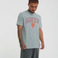 Pittsburgh Steelers Throwback Gray Pinstripe T-Shirt