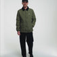 New Era Green Quilted Coach Jacket