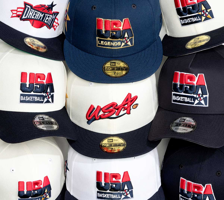 Team USA Basketball Headwear New Era Cap