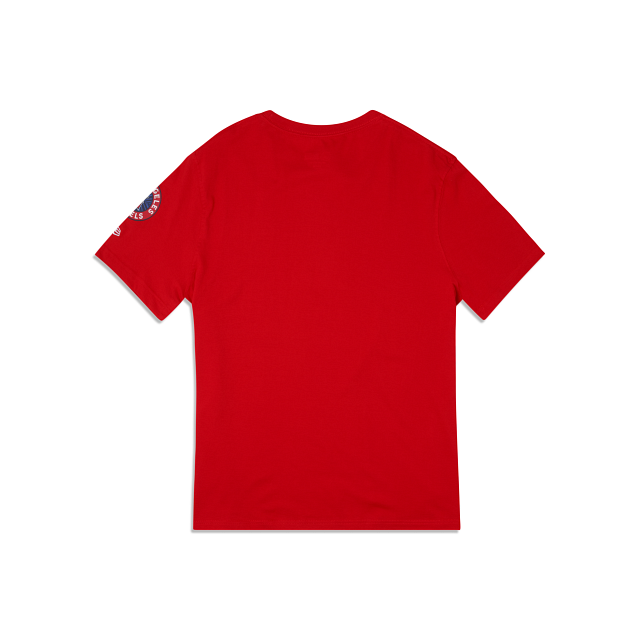 Men's Champion Red Louisville Cardinals Athletics Logo Long Sleeve T-Shirt Size: Small
