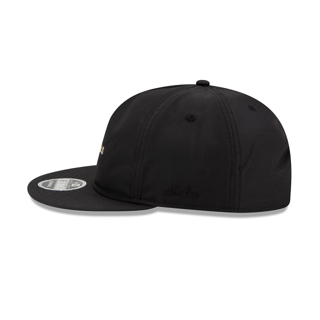 Fear Of God Essentials Retro Crown Black 9FIFTY Strapback Hat – New Era Cap