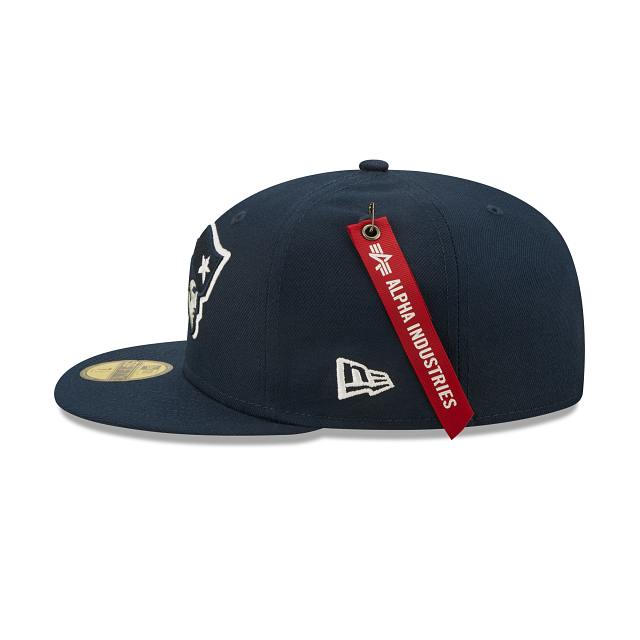 Alpha Industries X New New Hat – Fitted Cap England 59FIFTY Era Patriots