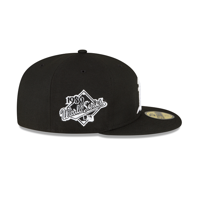 Oakland Athletics Sidepatch Black 59FIFTY Fitted Hat – New Era Cap
