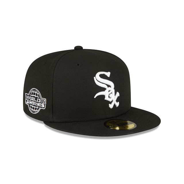 Chicago White Sox Sidepatch Black 59FIFTY Fitted Hat – New Era Cap