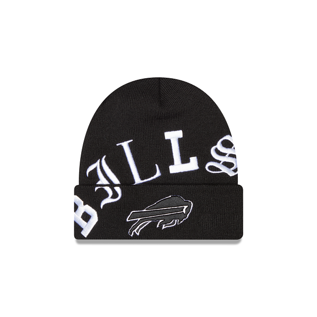 Buffalo Bills Blackletter Knit Hat – New Era Cap