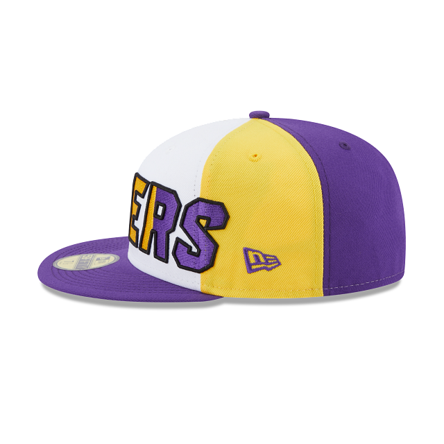 Los Angeles Lakers NBA Authentics: 2023 Back Half Edition 59FIFTY Fitted Hat