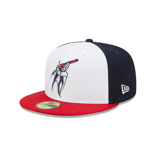 New Era, Accessories, New Era 9fifty Minor League Baseball Louisville Bats  Black Fitted Hat Cap M L