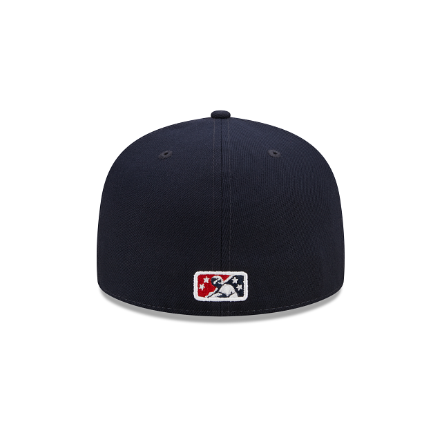 Men's Louisville Murcielagos New Era Black/Red Copa de la Diversion 59FIFTY  Fitted Hat