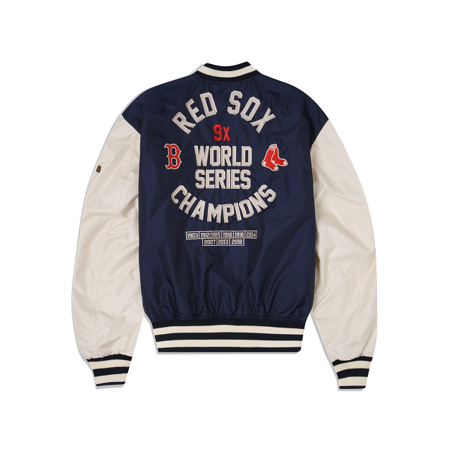 Alpha Industries X Boston Red Sox Alt MA-1 Bomber Jacket – New Era Cap