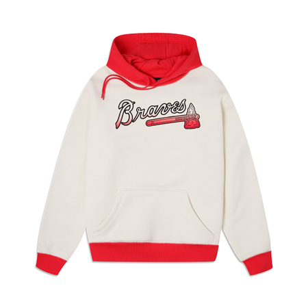 St. Louis Cardinals New Era Color Pack Team Front & Back Pullover Hoodie -  White