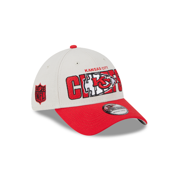 New Era Kansas City Chiefs Gray Super Bowl LVII 39THIRTY Flex Hat
