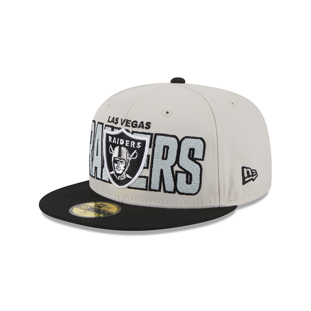 Las Vegas Raiders Black 2020 Draft Card Front 9FIFTY Snapback Hat