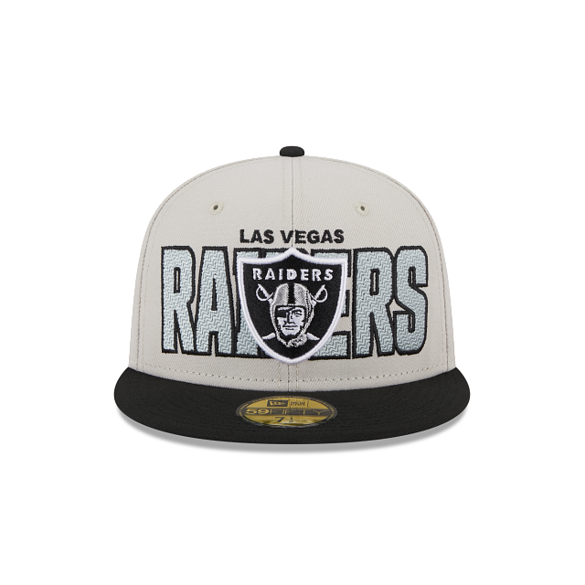 New Era Men's Las Vegas Raiders Throwback 59FIFTY Fitted Hat