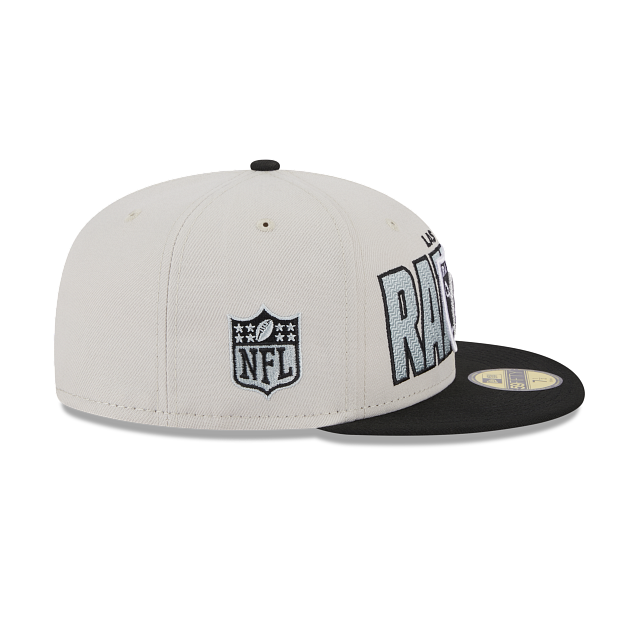  New Era Men's Stone/Black Las Vegas Raiders 2023 NFL Draft Low  Profile 59FIFTY Fitted Hat, Size: 6 7/8 : Sports & Outdoors