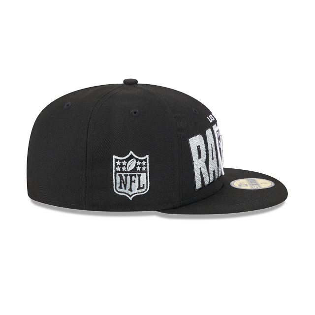 Men's New Era Stone/Black Las Vegas Raiders 2023 NFL Draft On